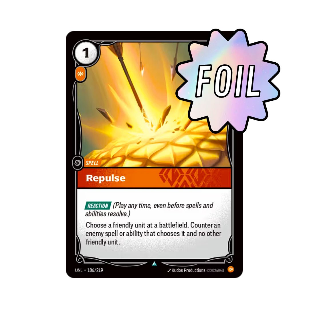 Repulse (UNL - 106) - Cards Beyond