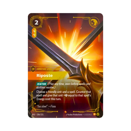 Riposte (SFD - 206) - Cards Beyond