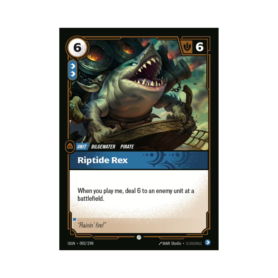 Riftbound | Riptide Rex (OGN-092) – Cards Beyond