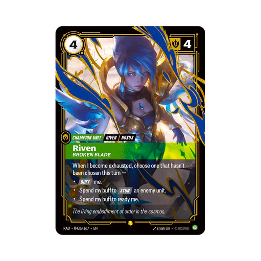 Riven - Broken Blade (RAD-043a)