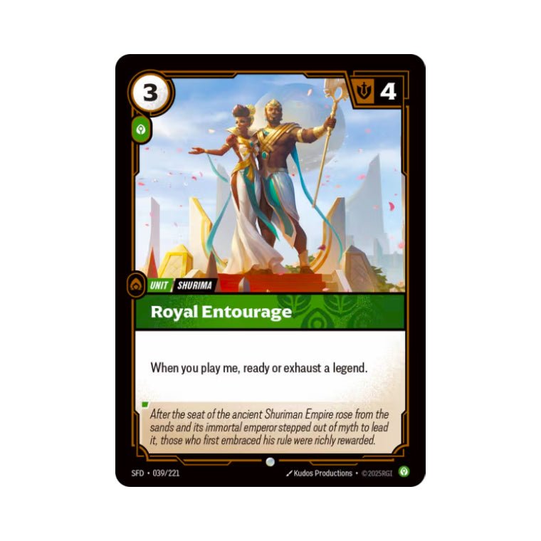 Royal Entourage (SFD - 039) - Cards Beyond