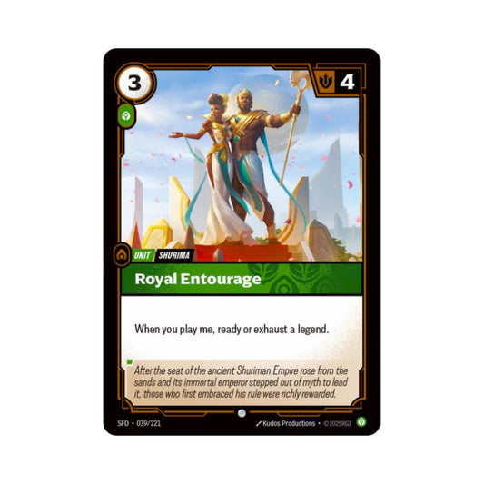 Royal Entourage (SFD - 039) - Cards Beyond