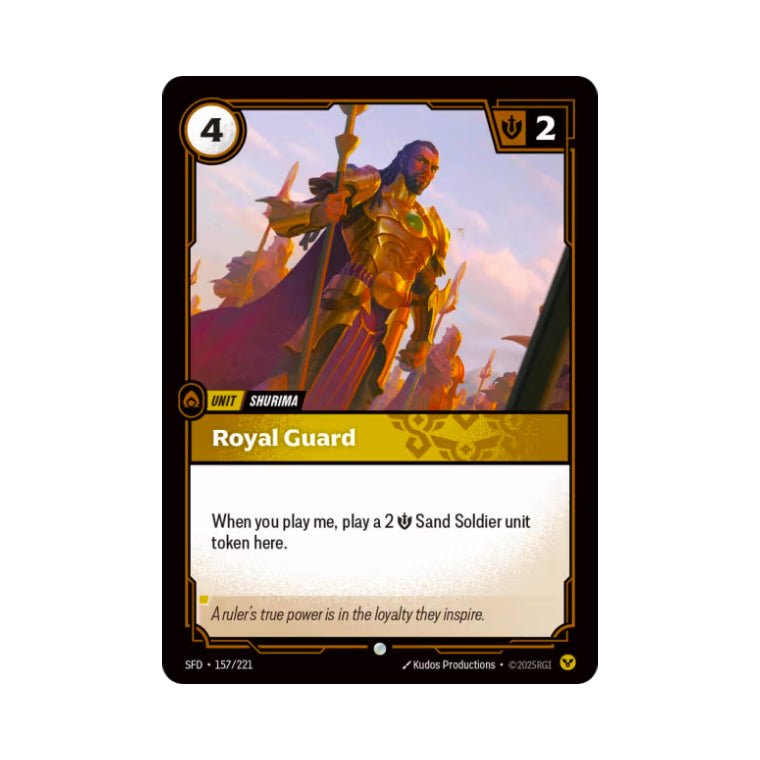 Royal Guard (SFD - 157) - Cards Beyond