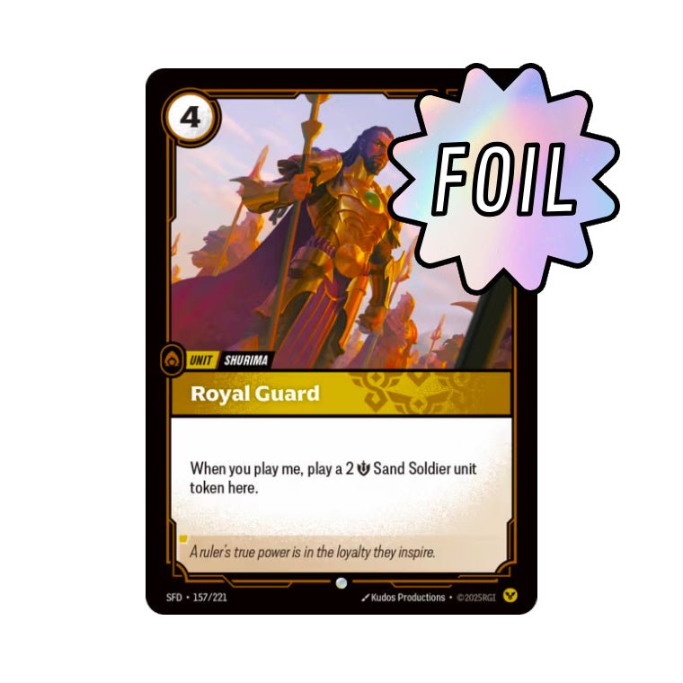 Royal Guard (SFD - 157) - Cards Beyond