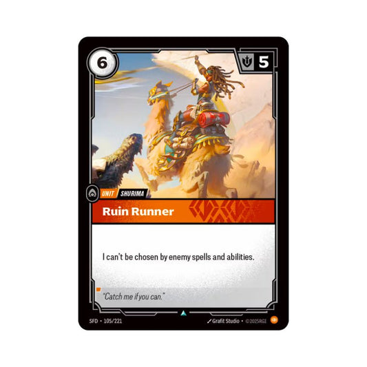 Ruin Runner (SFD - 105) - Cards Beyond