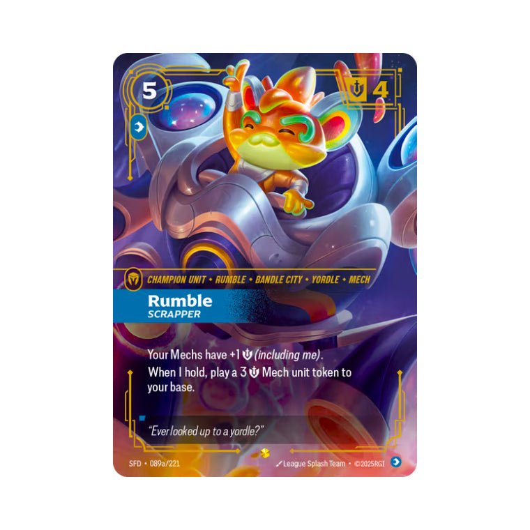 Rumble - Scrapper (SFD - 089a) - Cards Beyond