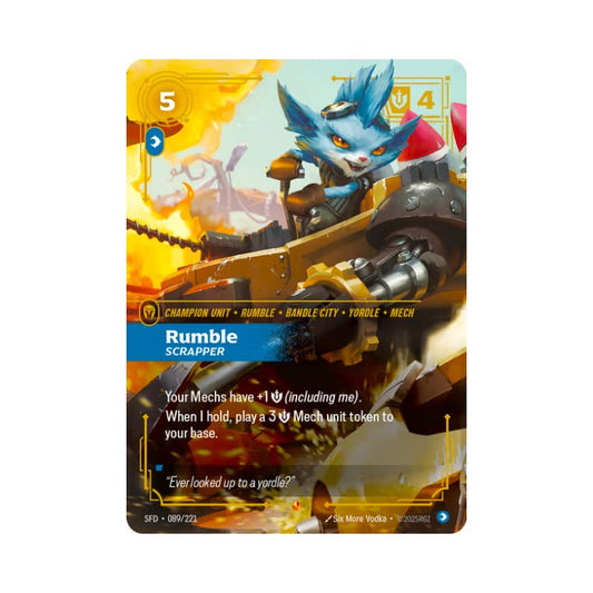 Rumble - Scrapper (SFD - 089) - Cards Beyond