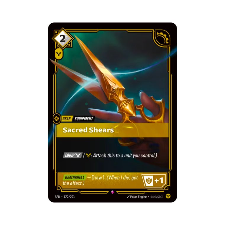 Sacred Shears (SFD - 172) - Cards Beyond