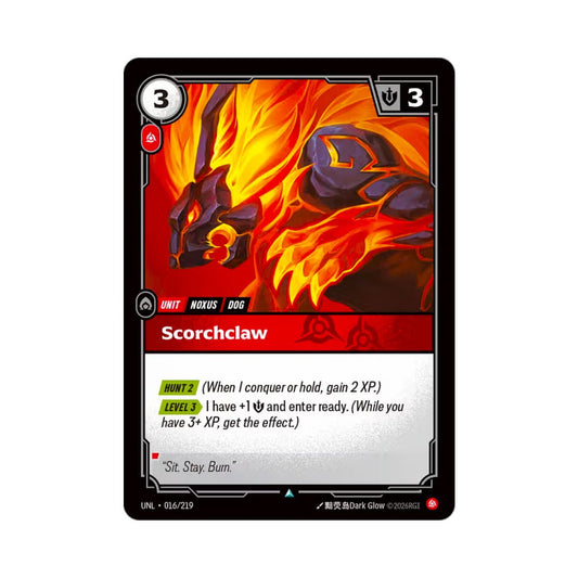 Scorchclaw (UNL - 016) - Cards Beyond