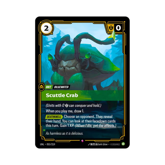 Scuttle Crab (UNL - 053) - Cards Beyond
