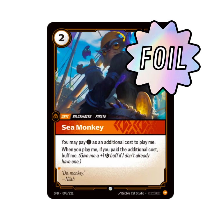 Sea Monkey (SFD - 098) - Cards Beyond
