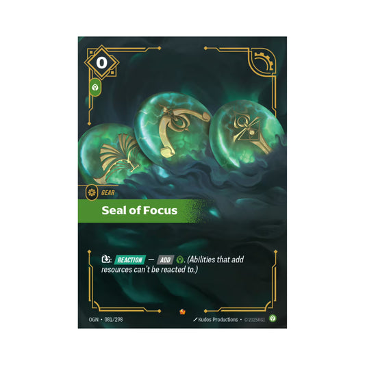 Seal of Focus (OGN-081)