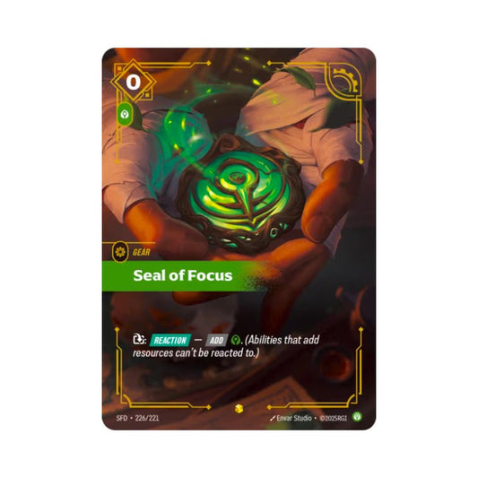 Seal of Focus (SFD - 226) - Cards Beyond