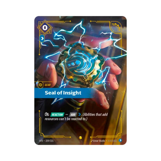 Seal of Insight (SFD - 229) - Cards Beyond