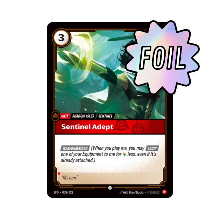 Sentinel Adept (SFD - 008) - Cards Beyond