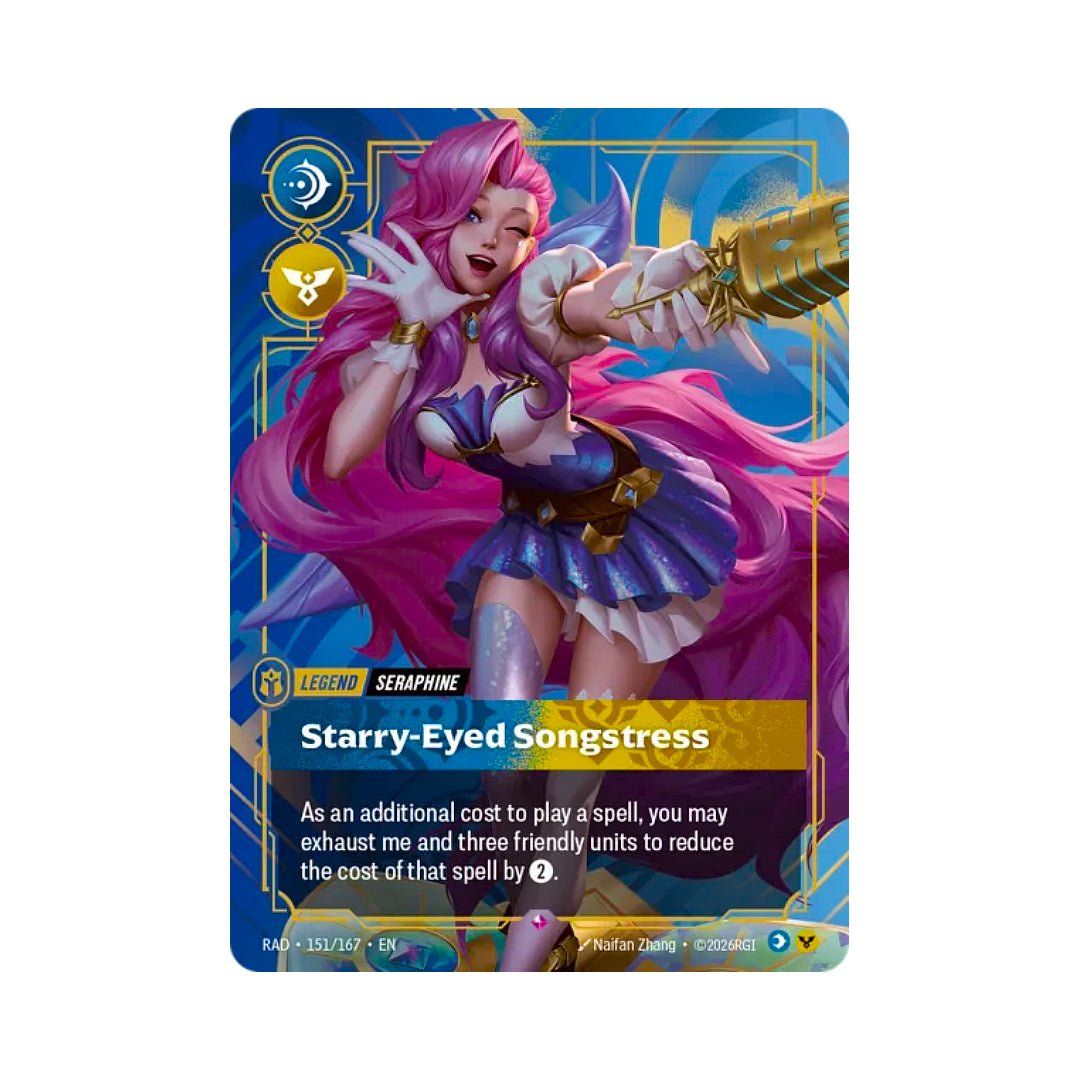 Seraphine - Starry-Eyed Songstress (RAD-151) - Cards Beyond