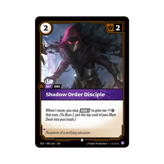 Shadow Order Disciple (VEN-095) - Cards Beyond