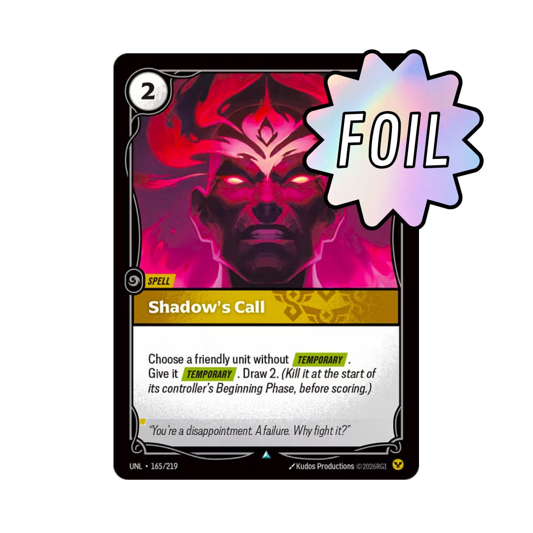 Shadow's Call (UNL - 165) - Cards Beyond