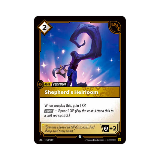 Shepherd's Heirloom (UNL - 158) - Cards Beyond