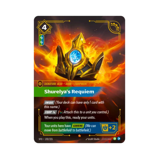 Shurelya's Requiem (SFD - 192) - Cards Beyond