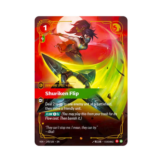 Shuriken Flip (VEN-140) - Cards Beyond