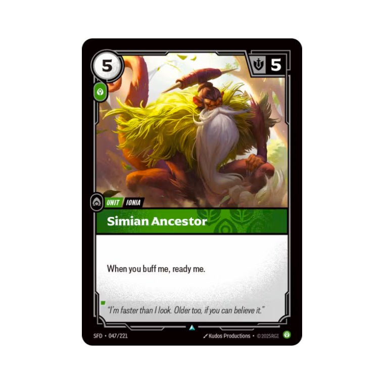 Simian Ancestor (SFD - 047) - Cards Beyond