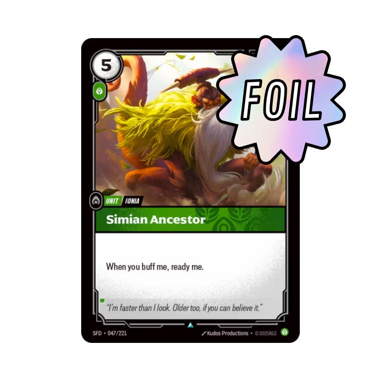 Simian Ancestor (SFD - 047) - Cards Beyond