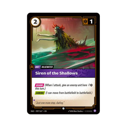 Siren of the Shallows (RAD-097) - Cards Beyond
