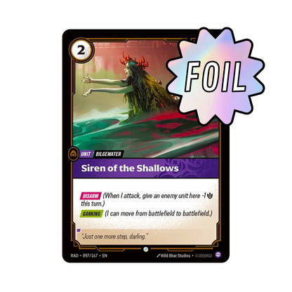 Siren of the Shallows (RAD-097) - Cards Beyond
