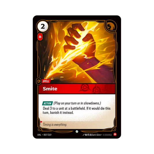 Smite (UNL - 007) - Cards Beyond