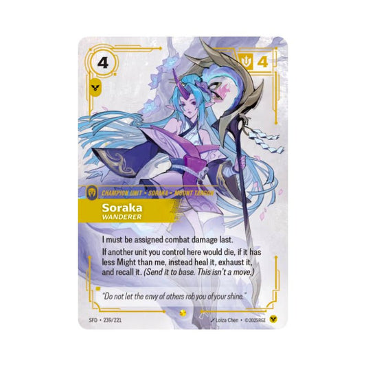 Soraka - Wanderer (SFD - 239) - Cards Beyond