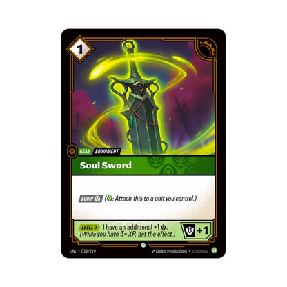 Soul Sword (UNL - 039) - Cards Beyond