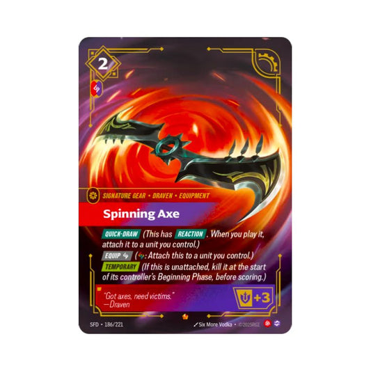 Spinning Axe (SFD - 186) - Cards Beyond