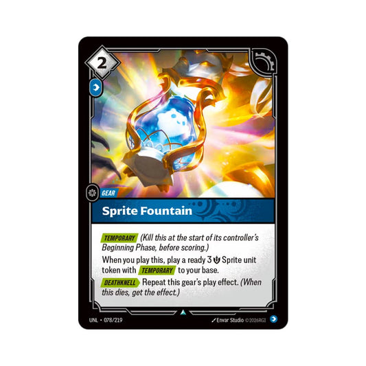Sprite Fountain (UNL - 078) - Cards Beyond