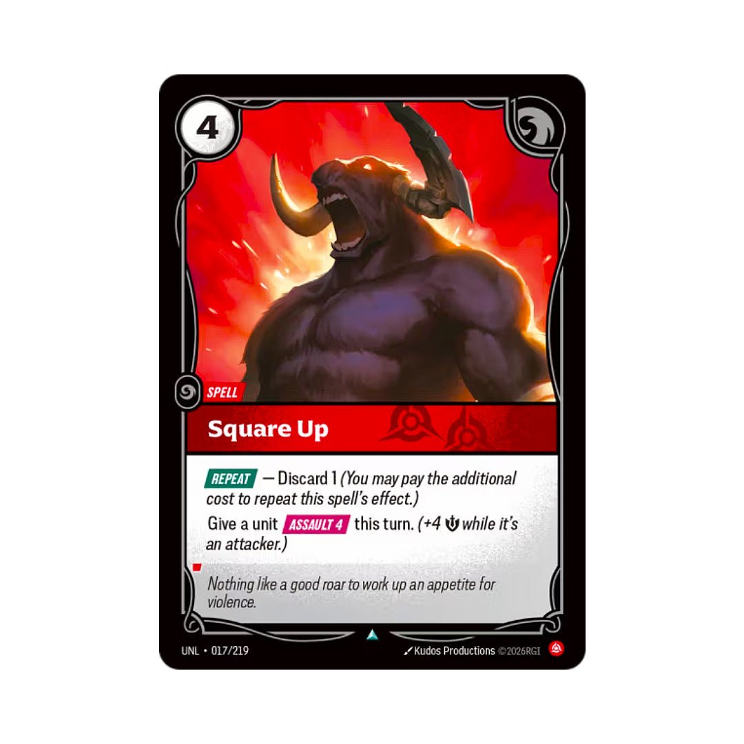 Square Up (UNL - 017) - Cards Beyond
