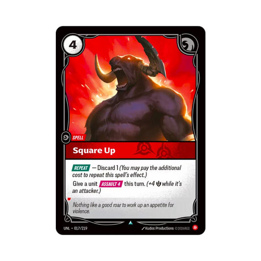 Square Up (UNL - 017) - Cards Beyond