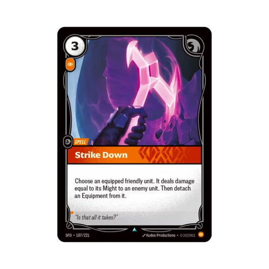 Strike Down (SFD - 107) - Cards Beyond