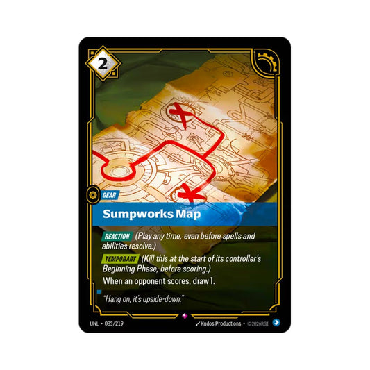 Sumpworks Map (UNL - 085) - Cards Beyond