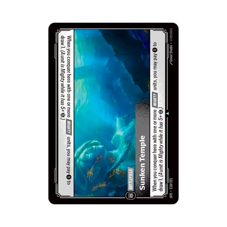 Sunken Temple (SFD - 218) - Cards Beyond