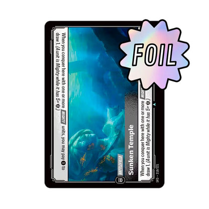 Sunken Temple (SFD - 218) - Cards Beyond