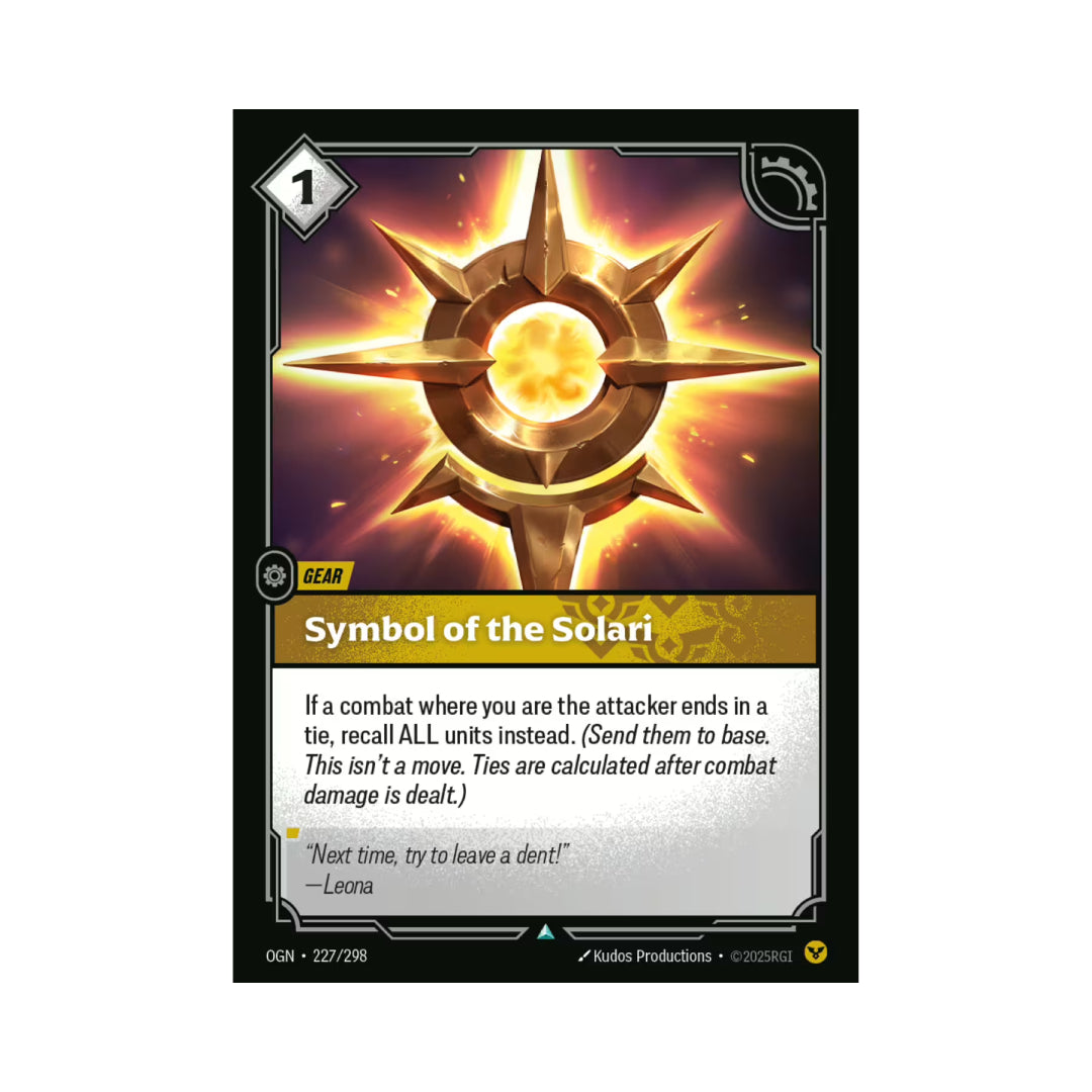 Symbol of the Solari (OGN-227)