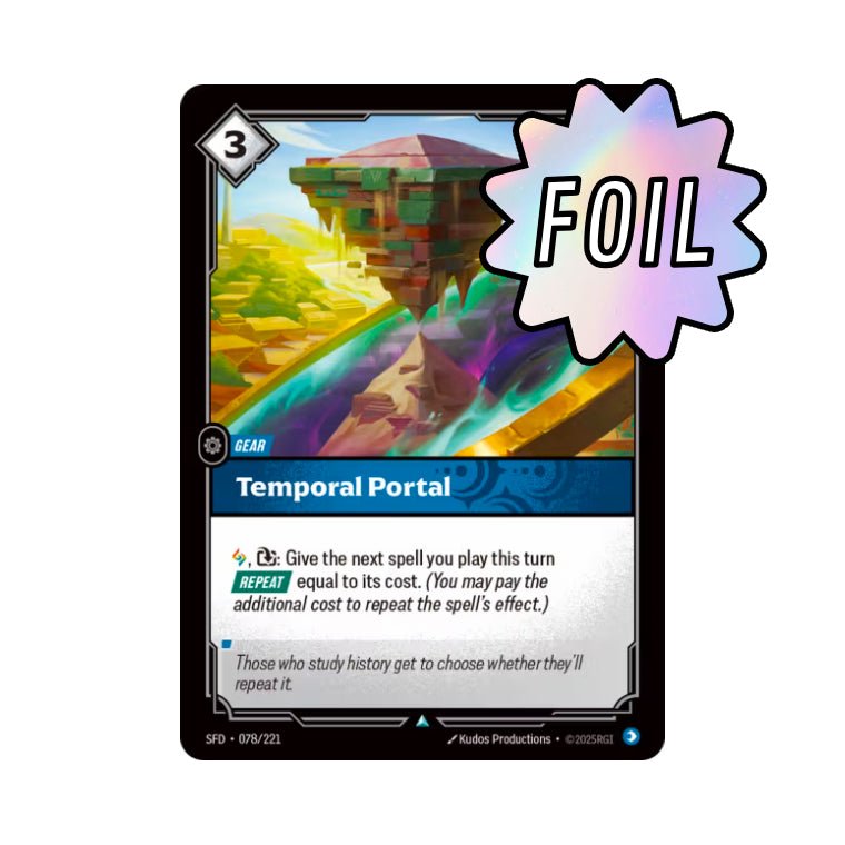 Temporal Portal (SFD - 078) - Cards Beyond