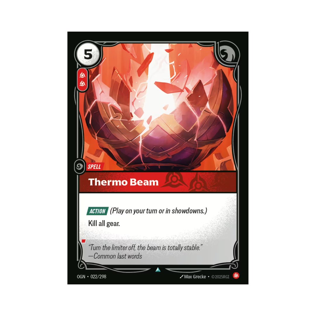 Riftbound | Thermo Beam (OGN-022) – Cards Beyond