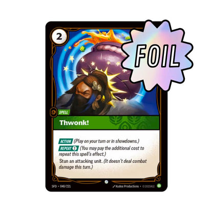 Thwonk! (SFD - 040) - Cards Beyond