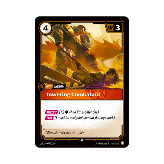 Towering Combatant (UNL - 099) - Cards Beyond