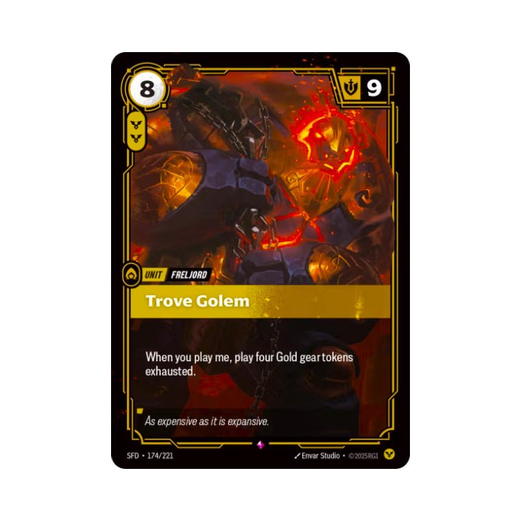 Trove Golem (SFD - 174) - Cards Beyond