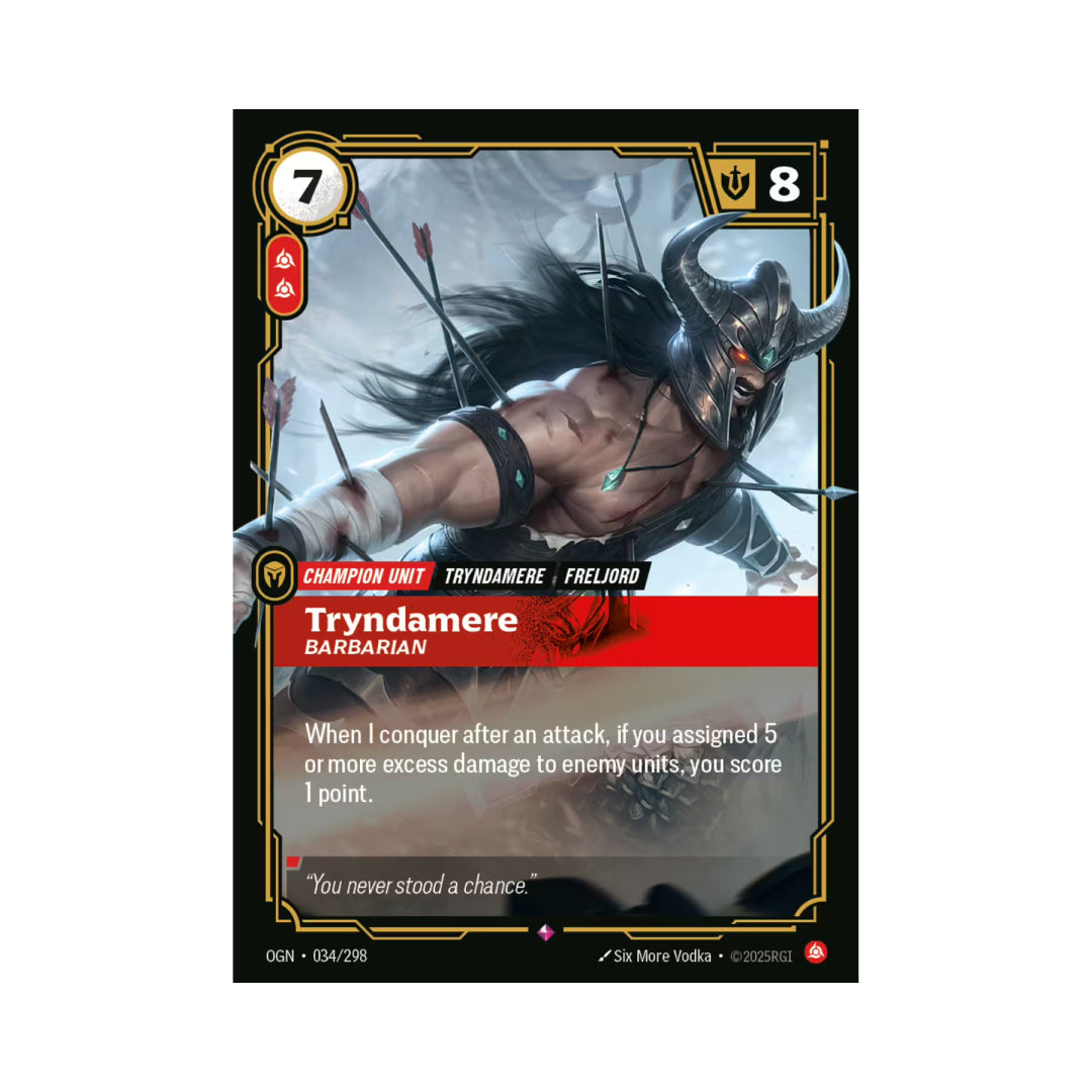 Tryndamere - Barbarian (OGN-034)