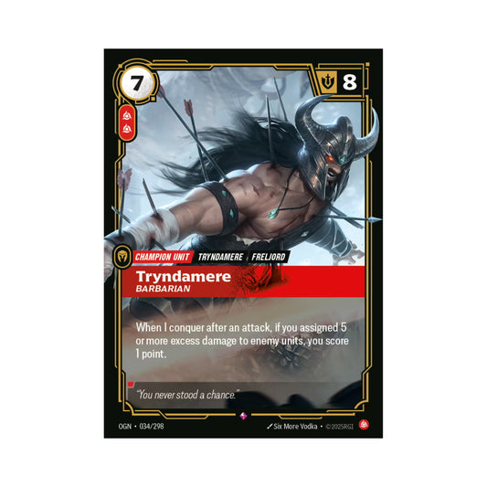 Tryndamere - Barbarian (OGN-034)