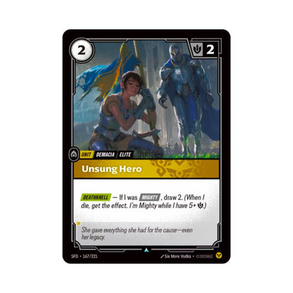 Unsung Hero (SFD - 167) - Cards Beyond