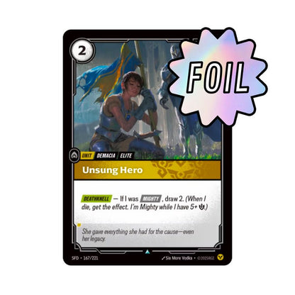 Unsung Hero (SFD - 167) - Cards Beyond